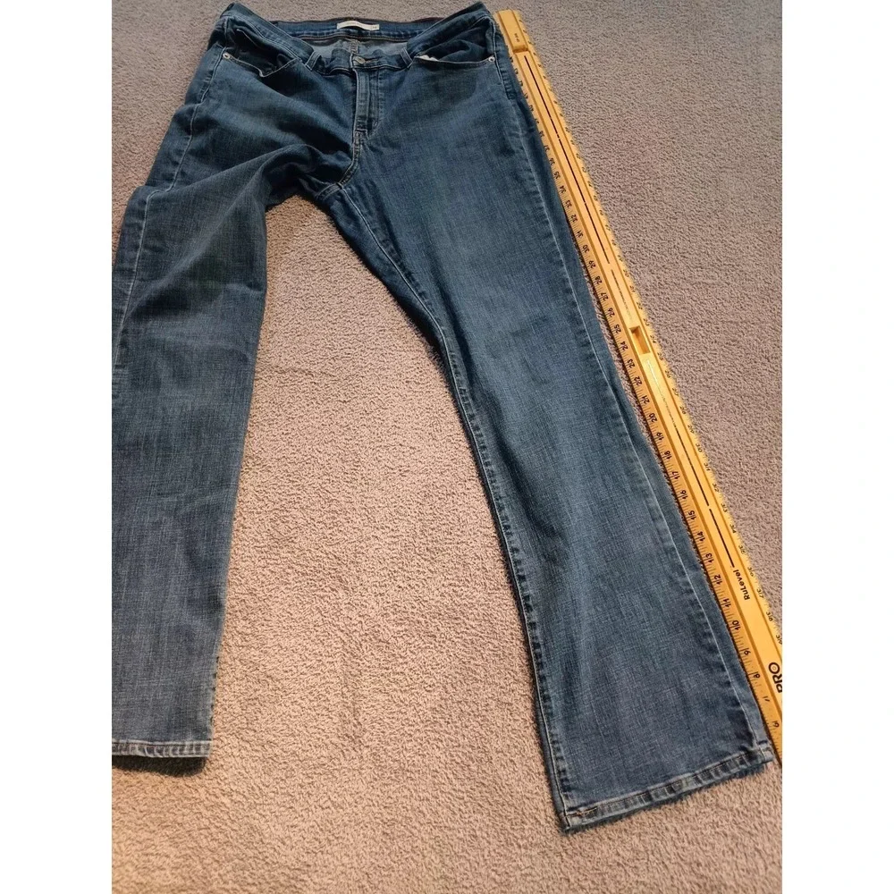 Levi's Classic Bootcut Women's 14L W32 L34 Medium Wash Blue Denim Jeans Tall‎